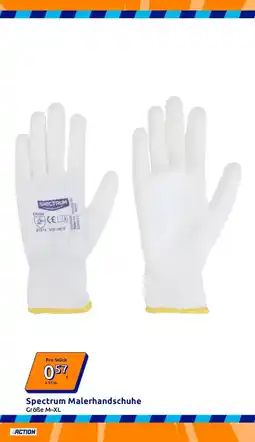 Action Spectrum malerhandschuhe Angebot
