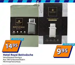 Action Hotel royal bettwäsche Angebot
