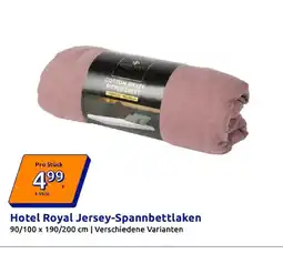 Action Hotel royal jersey-spannbettlaken Angebot