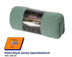 Action Hotel royal jersey-spannbetttuch Angebot
