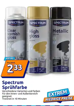 Action Spectrum sprühfarbe Angebot