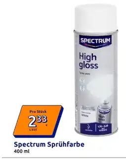 Action Spectrum sprühfarbe Angebot