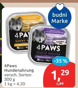 Budni 4paws hundenahrung Angebot