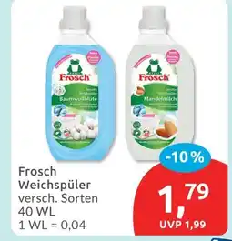 Budni Frosch weichspüler Angebot