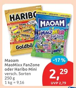 Budni Maoam oder haribo maomixx fanzone oder mini Angebot