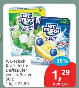 Budni Wc frisch kraft-aktiv duftspüler Angebot