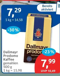 Budni Dallmayr prodomo kaffee Angebot