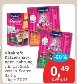 Budni Vitakraft katzensnack Angebot