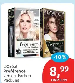 Budni L'oréal préférence Angebot