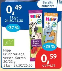 Budni Hipp früchteriegel Angebot