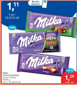 Budni Milka tafelschokolade Angebot