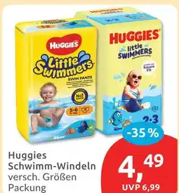 Budni Huggies schwimm-windeln Angebot