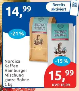 Budni Nordica kaffee hamburger mischung Angebot