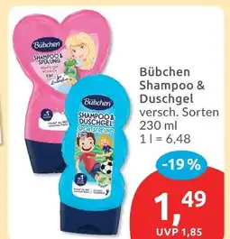 Budni Bübchen shampoo & duschgel Angebot