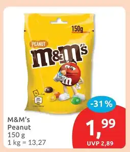 Budni M&m's peanut Angebot