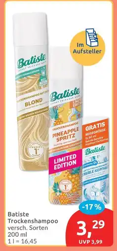 Budni Batiste trocken shampoo Angebot