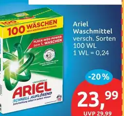 Budni Ariel waschmittel Angebot