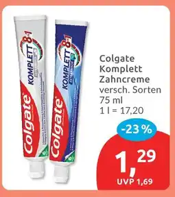 Budni Colgate komplett zahncreme Angebot