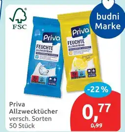 Budni Priva allzwecktücher Angebot