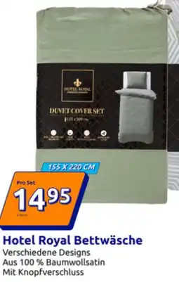 Action Hotel Royal Bettwäsche Angebot