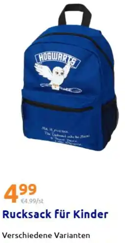 Action Rucksack für Kinder Angebot