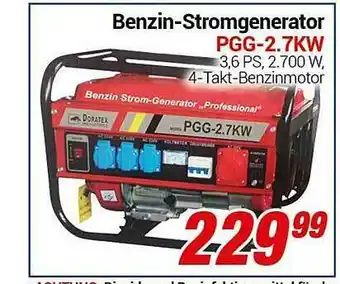 CENTERSHOP Benzin Stromgenerator Angebot