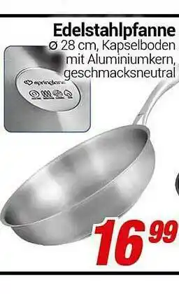 CENTERSHOP Edelstahlpfanne Angebot