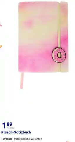 Action Plüsch-Notizbuch Angebot