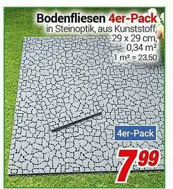 CENTERSHOP Bodenfliesen Angebot