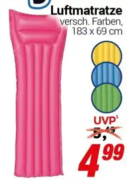 CENTERSHOP Luftmatratze Angebot