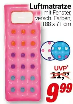 CENTERSHOP Luftmatratze Angebot