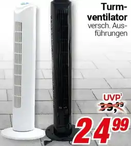CENTERSHOP Turmventilator Angebot