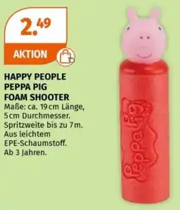 Müller HAPPY PEOPLE PEPPA PIG FOAM SHOOTER Angebot