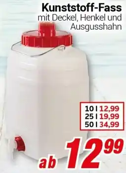 CENTERSHOP Kunststoff-Fass Angebot