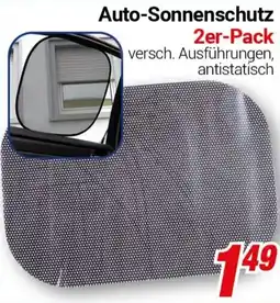 CENTERSHOP Auto-Sonnenschutz Angebot