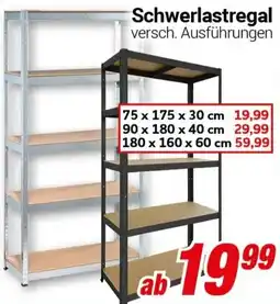 CENTERSHOP Schwerlastregal Angebot