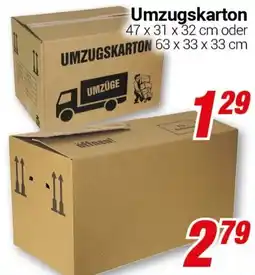 CENTERSHOP Umzugskarton Angebot
