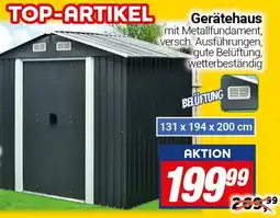 CENTERSHOP Gerätehaus Angebot