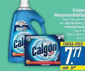 E-Center Calgon Wasserentärten Angebot