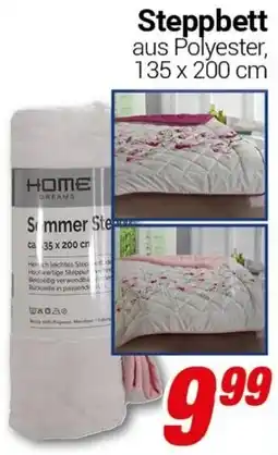 CENTERSHOP Steppbett Angebot