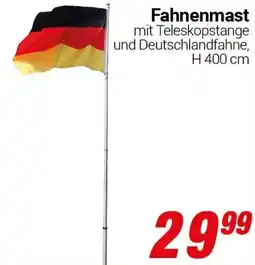 CENTERSHOP Fahnenmast Angebot