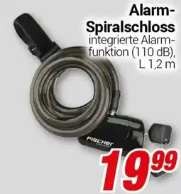 CENTERSHOP FISCHER Alarm Spiralschloss Angebot