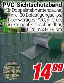 CENTERSHOP PVC-Sichtschutzband Angebot