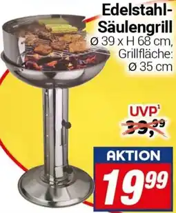 CENTERSHOP Edelstahl Säulengrill Angebot