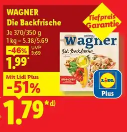 Lidl WAGNER Die Backfrische Angebot