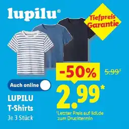 Lidl LUPILU T-Shirts Angebot