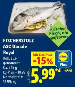 Lidl FISCHERSTOLZ ASC Dorade Royal Angebot