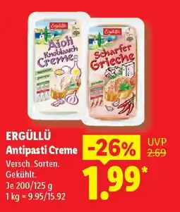 Lidl ERGÜLLÜ Antipasti Creme Angebot