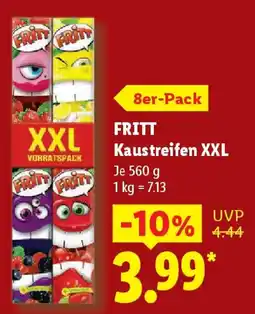 Lidl FRITT Kaustreifen XXL Angebot