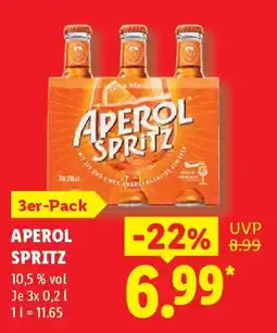 Lidl Aperol spritz Angebot